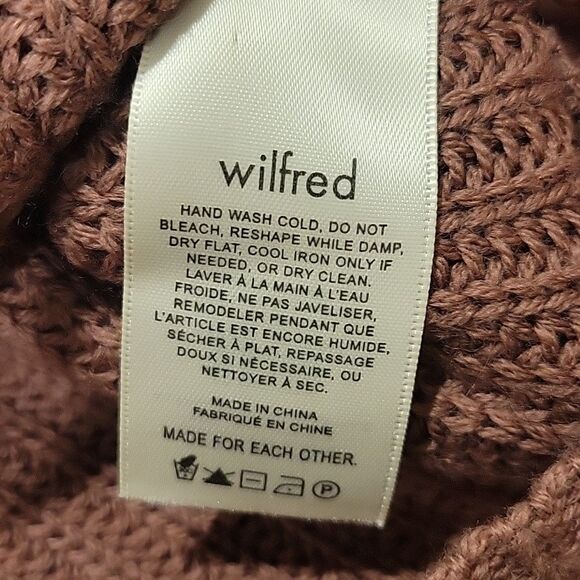 Aritzia Wilfred Montpellier crop turtleneck sweater, 2XS - Picture 7 of 8